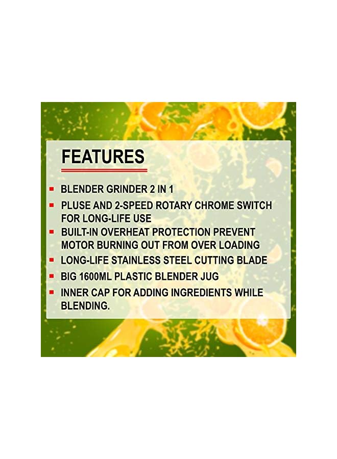 Flexy ألمانيا 2 في 1 معالج طعام خلاط مع عصارة ومفرمة ومطحنة - Image 4