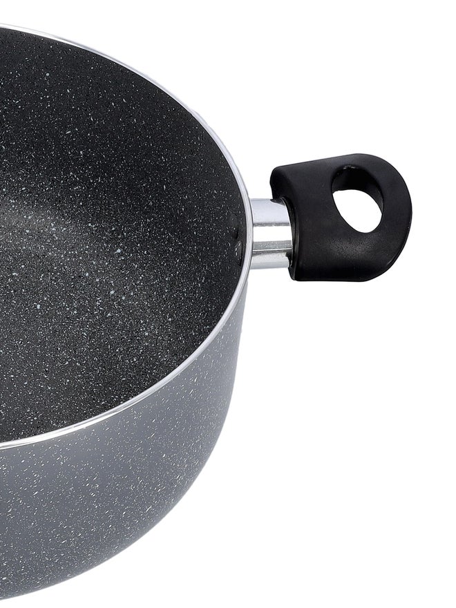 Delcasa Highly Durable Granite Coated Casserole, 26 cm - Image 4