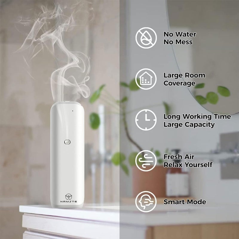 NAMSTE Scented Aroma Diffusers, Contains 500ml Shangri-La Diffuser Oil, Plug In Scent Aroma Devices Bluetooth APP Control Essential Oil Diffuser for Home, Office, Hotle - Image 3