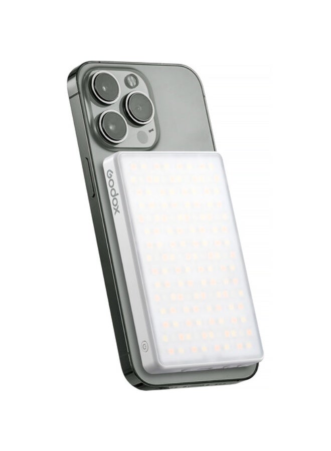 Godox MA5R RGB LED Light and Power Bank (White) - Image 1