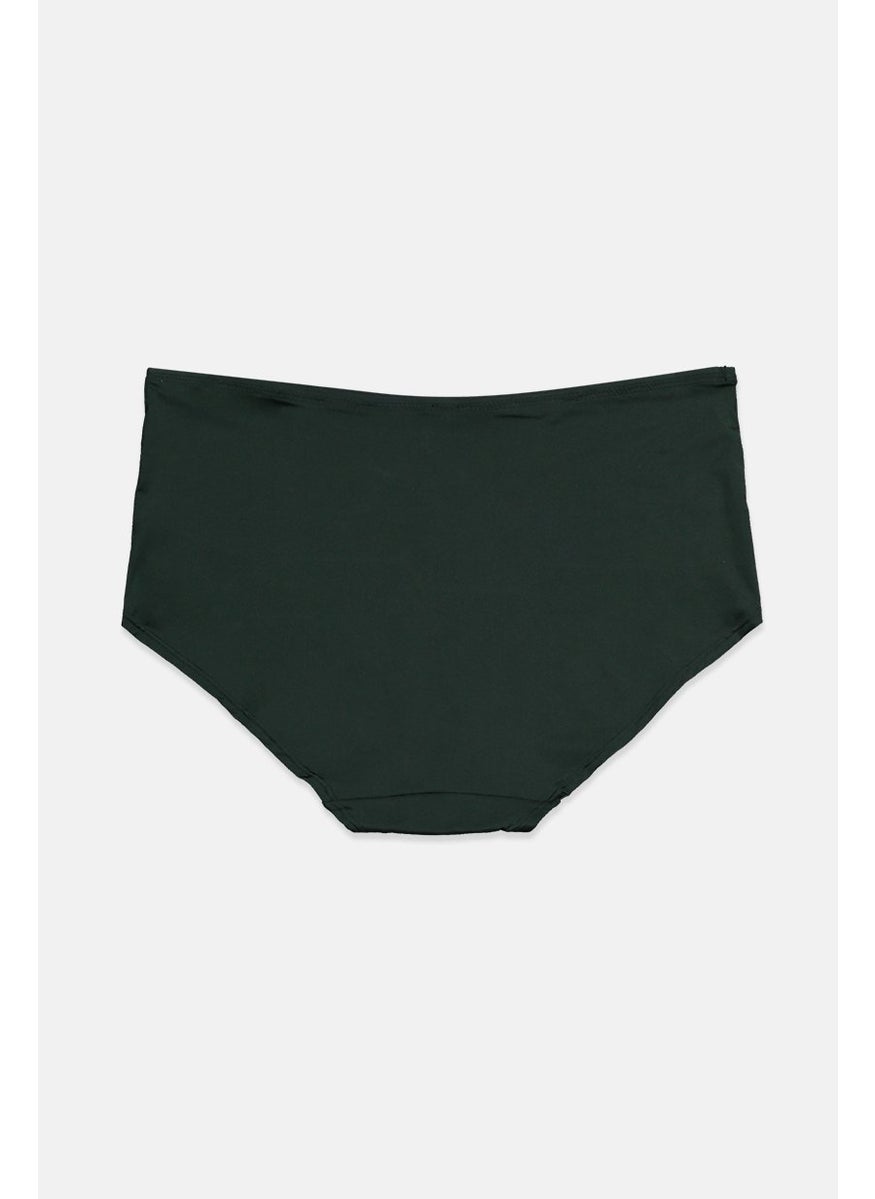 Tchibo Women Textured Pull On Panty, Green  - Image 2