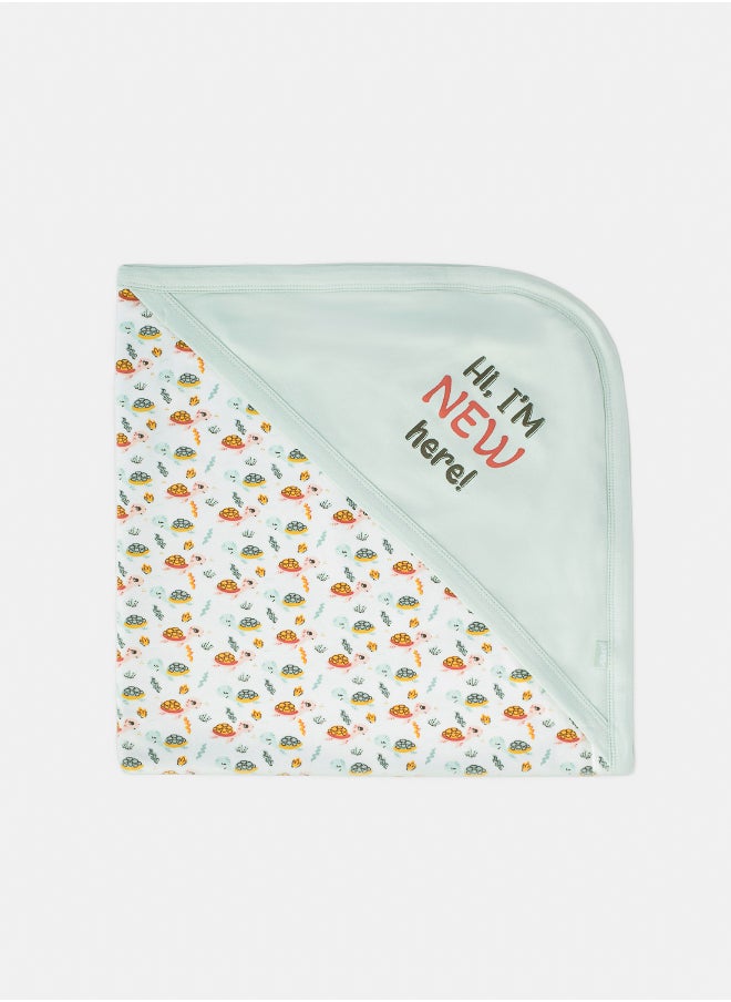 Junior Baby Girls Printed Blanket  - Image 1
