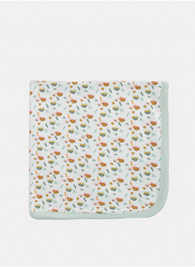 Junior Baby Girls Printed Blanket  - Image 3