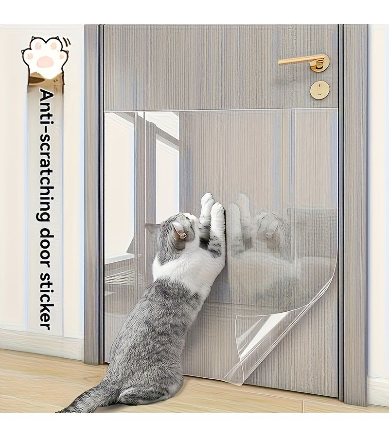 Transparent Scratch Resistant PVC Furniture Protector 23 62x118 11 Inch Self Adhesive - Image 5
