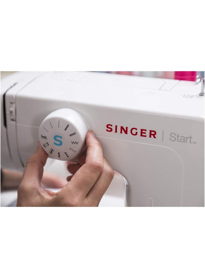 SINGER Start 1306 Sewing Machine With Focus Light SGM 1306 White - Image 3