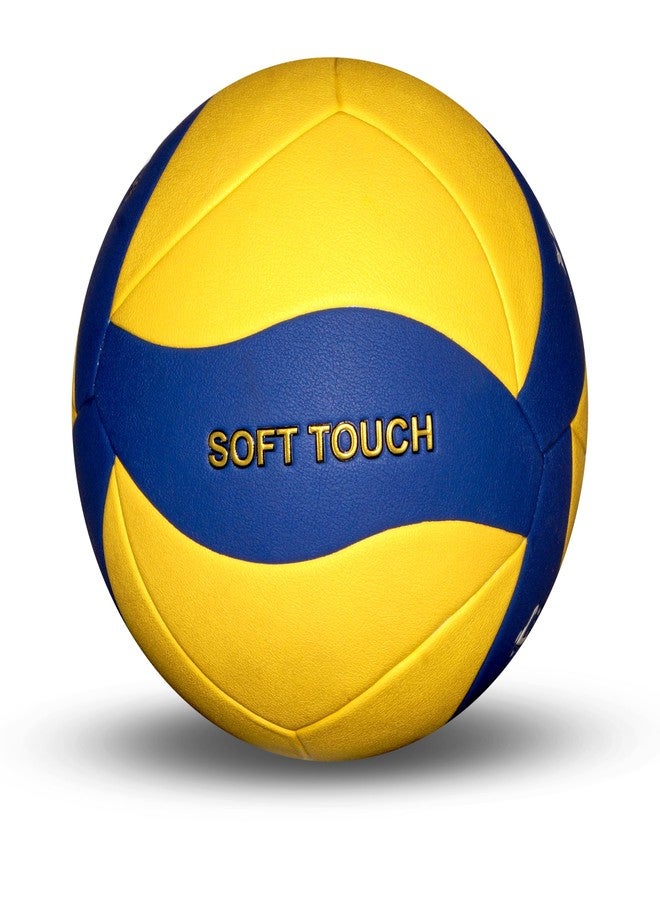 Vinex Soft Touch Volleyball (New) - Official Size 5 | Lightweight Recreational Volleyball for Indoor & Outdoor Play | Durable Build for Kids & Adults - Image 1