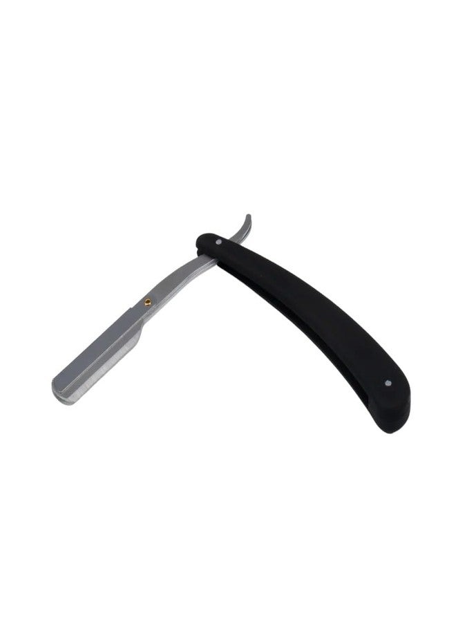 FOLELLO Professional Straight Razor for Men - Barber Ustraa | Stainless Steel Folding Razors | Straight Edge Eyebrow Razor with Comfortable Grip for Salon & Grooming Accessories - Image 3