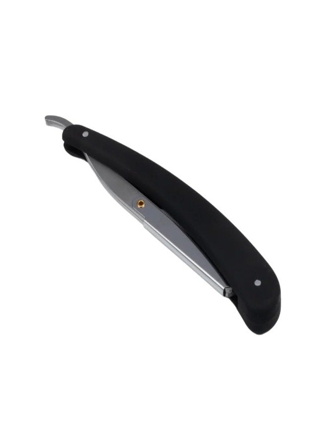 FOLELLO Professional Straight Razor for Men - Barber Ustraa | Stainless Steel Folding Razors | Straight Edge Eyebrow Razor with Comfortable Grip for Salon & Grooming Accessories - Image 4