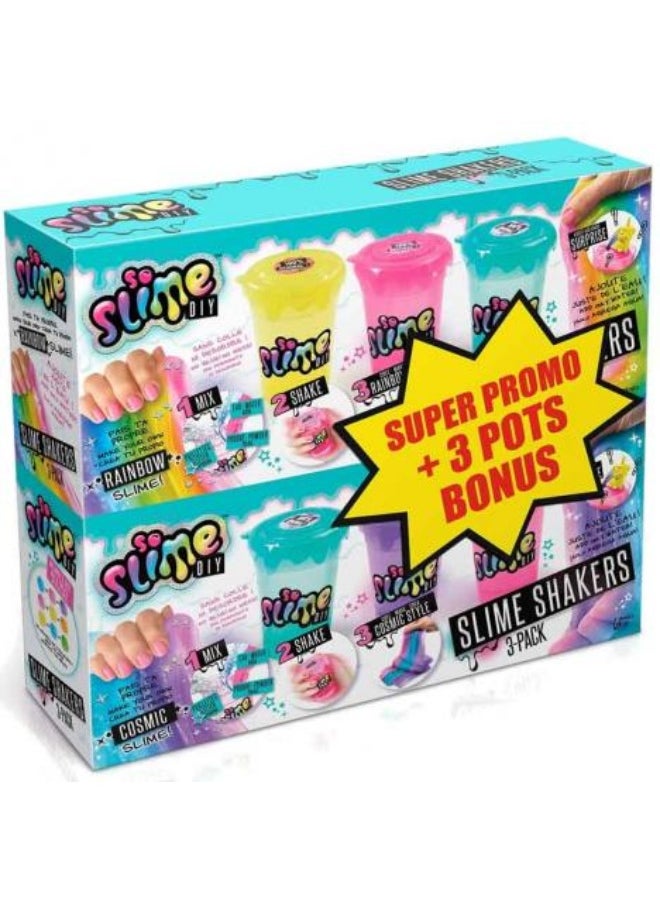 Canal Toys Slime 3-Pack + 3 Bonus  - Image 1