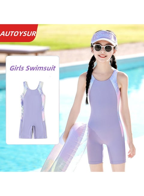 Girls One Piece Swimsuit, Kid Swimsuit, Girls Water Sport Swimsuit, UPF 50+ Sun Protection Bathing Suits