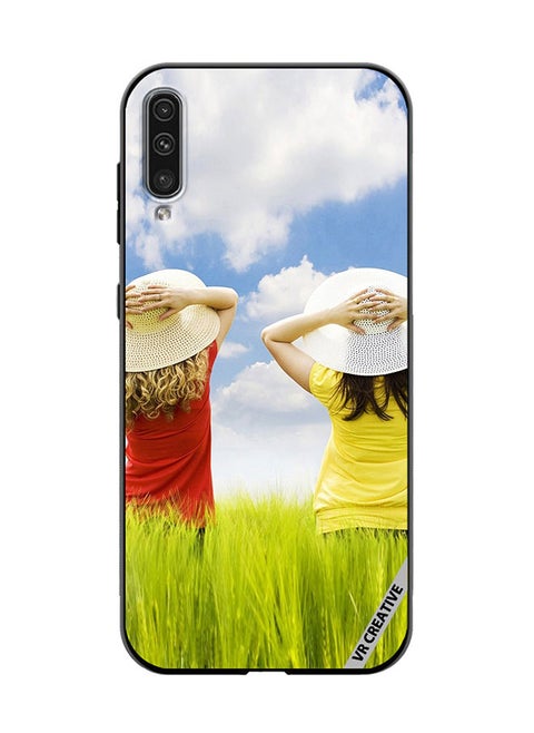 Protective Case Cover For Samsung Galaxy A50/A50s Enjoying The Weather Design Multicolour