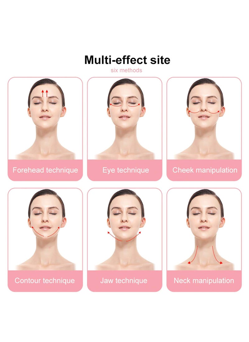 Ladista Ladista JSRLD72 Facial Massager Double Sided Face Roller Natural Jade Massage Stone Beauty Tool for Face Neck Toning Firming Serum Application 1Pc  - Image 5