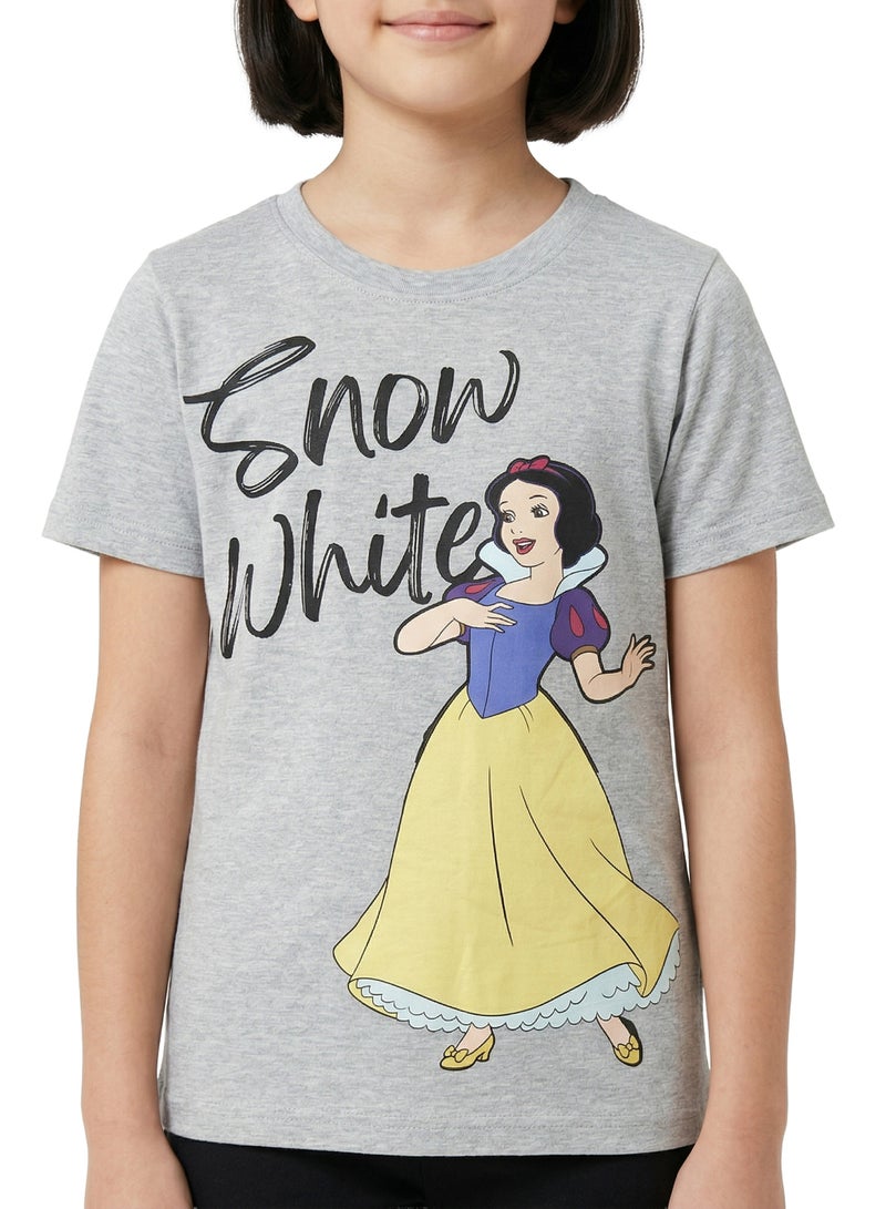 Disney Teen Girls Disney Snow White Graphic T-Shirt & Pyjama Set - Image 4