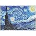 YOGEON Starry Night Puzzle 1000 Pieces Van Gogh Mini Puzzle for Adults Artwork Jigsaw Puzzle Family Game Starry Night - Image 3