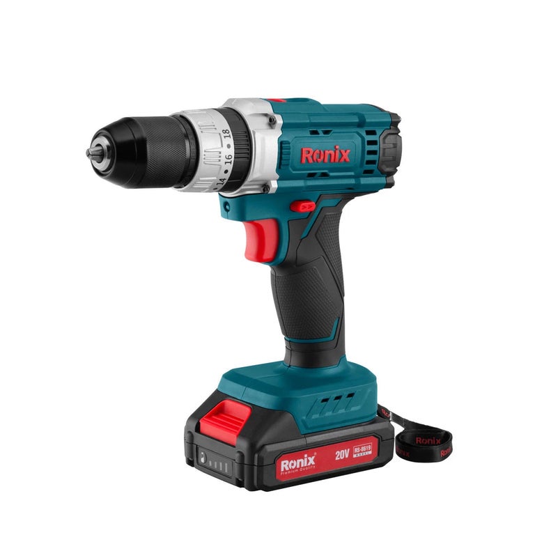 RONIX 20V Cordless Drill Driver Set 53pcs With Hand Tools - Image 4