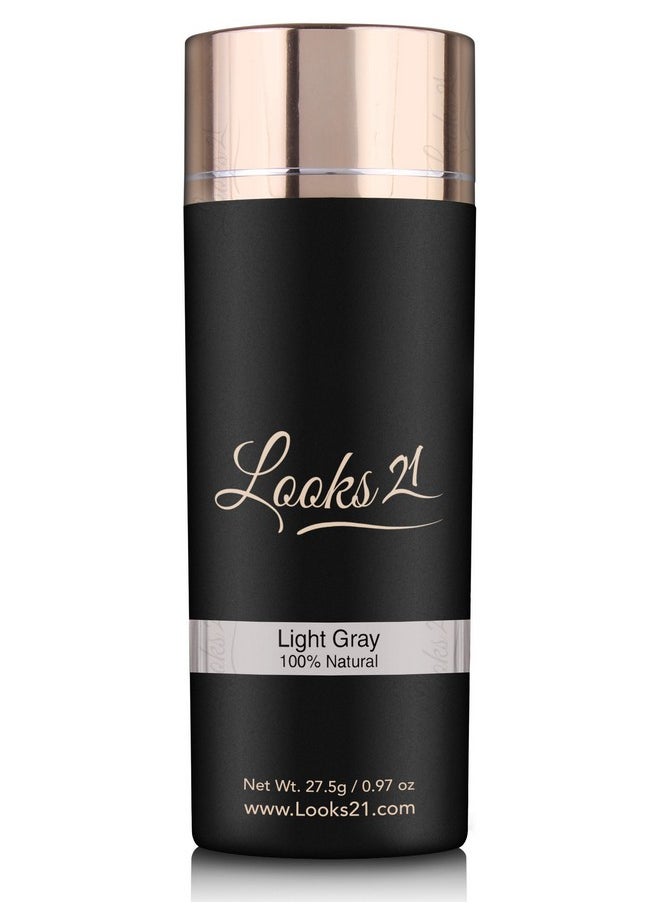 Looks21 - Hair Loss Concealer (35Gm / 1.2Oz, Light Grey) - Image 1