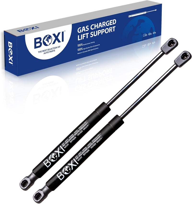 BOXI 2Pcs Gas Charged Hood Lift Supports for BMW 520i 528i 530i 535d 535i 550i 640i 650i (2011-2017) - Image 1