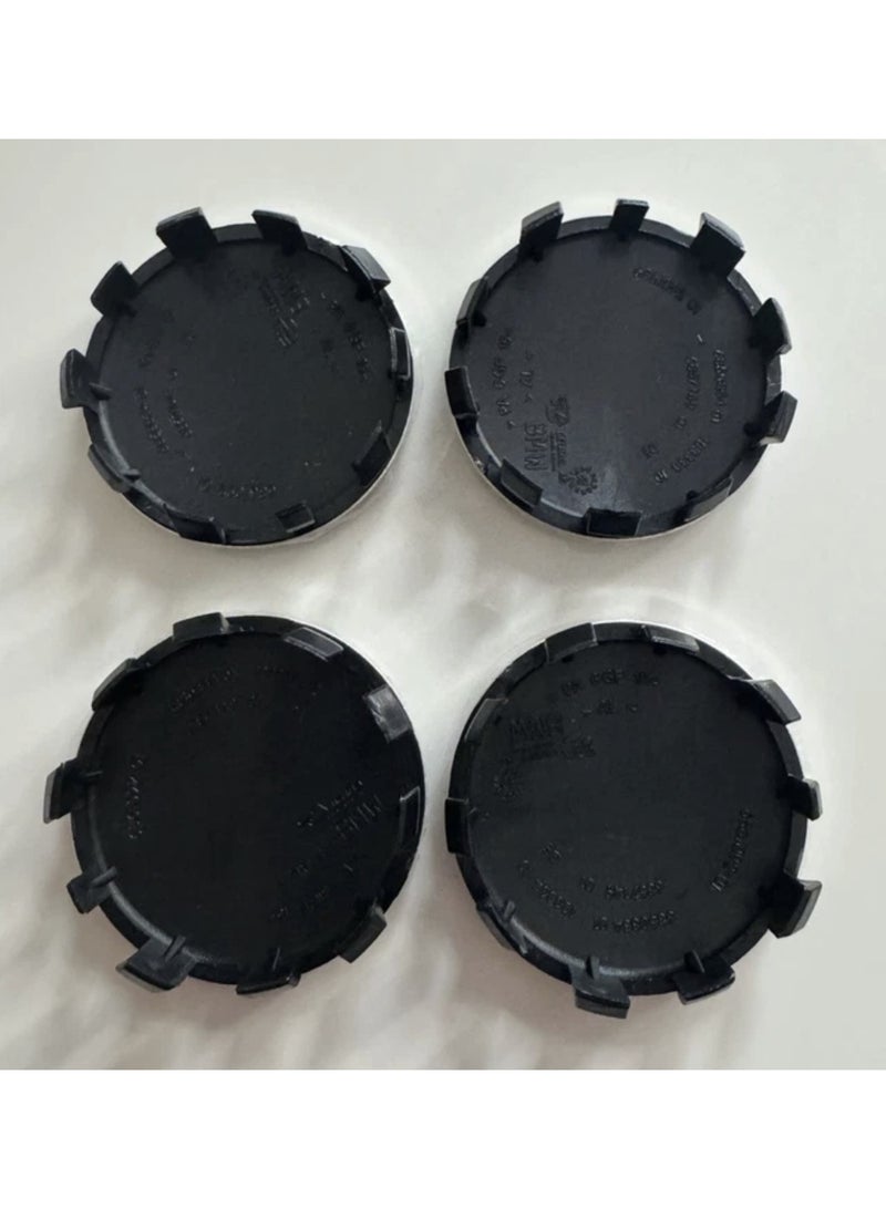 BMW Black/White Centre Wheel Cap - F20 F30 F34 F22 F87 F32 - Image 1