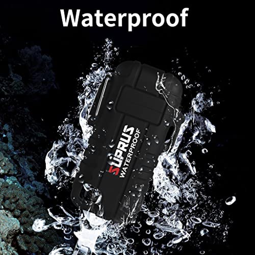 SUPRUS Waterproof Lighter Windproof Lighter Arc Plasma Lighters USB-C Rechargeable with Expandable and Flexible Neck for Outdoor, Camping & Kitchen (Black) - Image 2