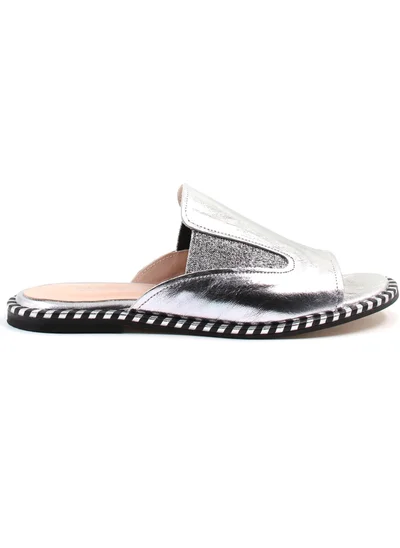 فاست ستيب Leather Women's Flat Slippers 888ZA246