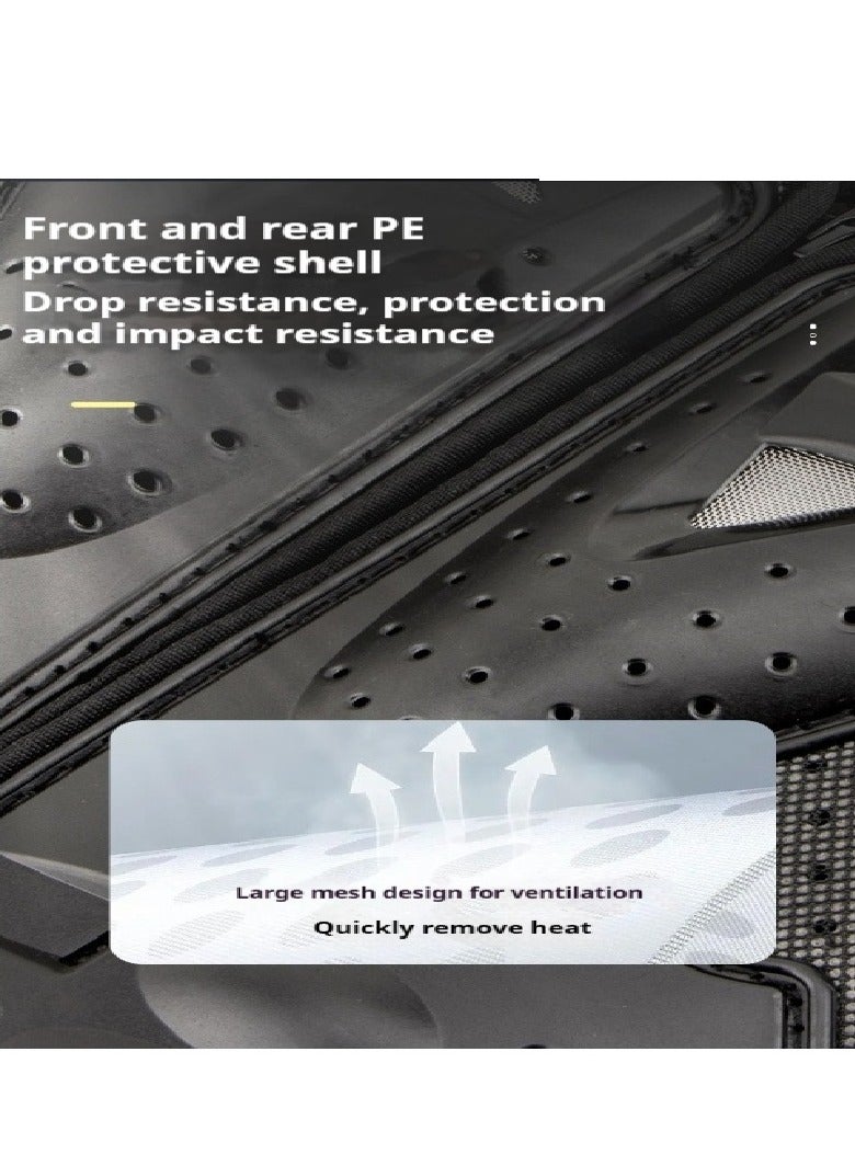 general Children's Balance Bike Armor Cycling Suit Off-Road Motorcycle Chest Armor Anti Drop Vest Set - Image 2