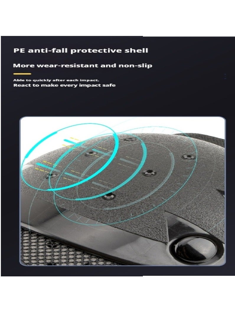 general Children's Balance Bike Armor Cycling Suit Off-Road Motorcycle Chest Armor Anti Drop Vest Set - Image 4