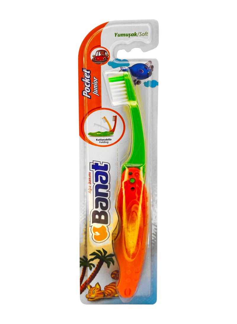 Banat Pocket Junior - Soft Toothbrush - Image 1
