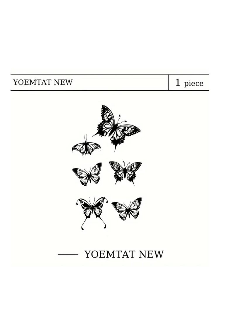 Waterproof Temporary Tattoo in The Shape Of a erfly - Image 1