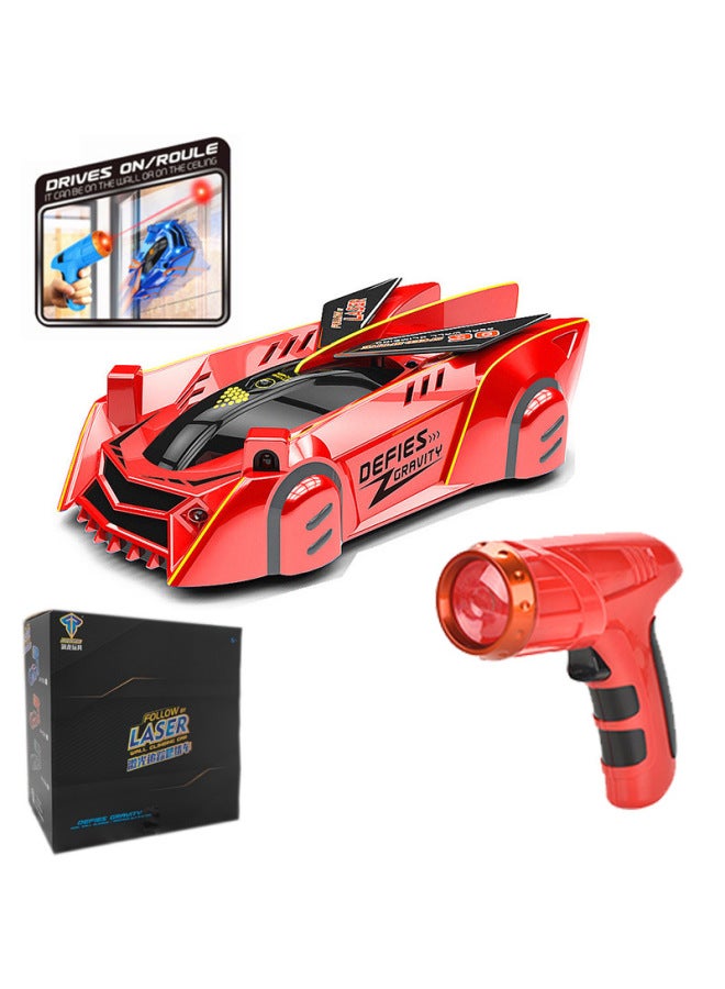 Rc Car Toy - High-speed Off-road Vehicle Durable Metal Chassis Exciting Stunt Features-Color:Light-chasing Wall-climbing Car (sealed Box Chinese Version) ]  - Image 1