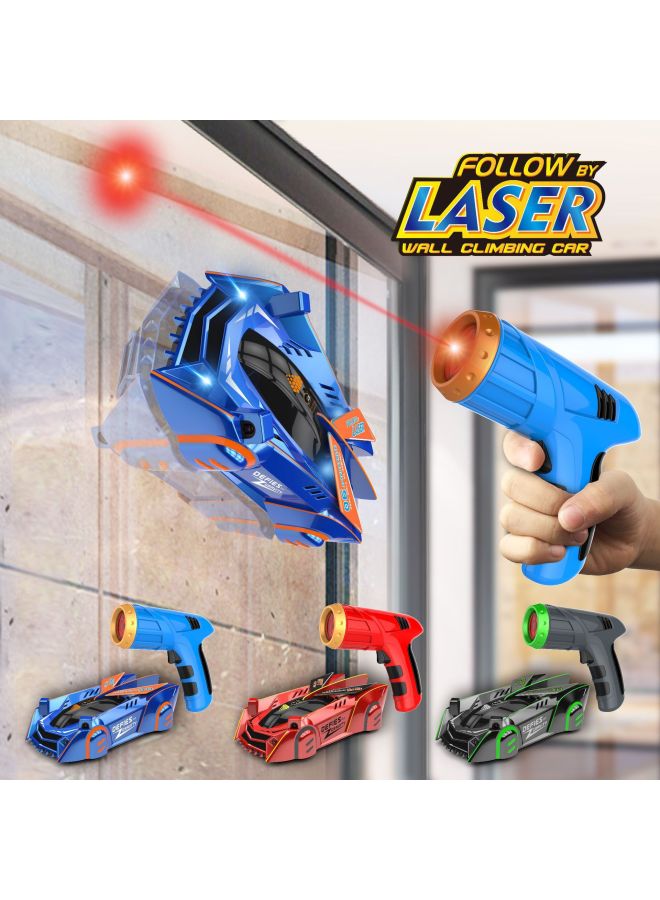 Rc Car Toy - High-speed Off-road Vehicle Durable Metal Chassis Exciting Stunt Features-Color:Light-chasing Wall-climbing Car (sealed Box Chinese Version) ]  - Image 2