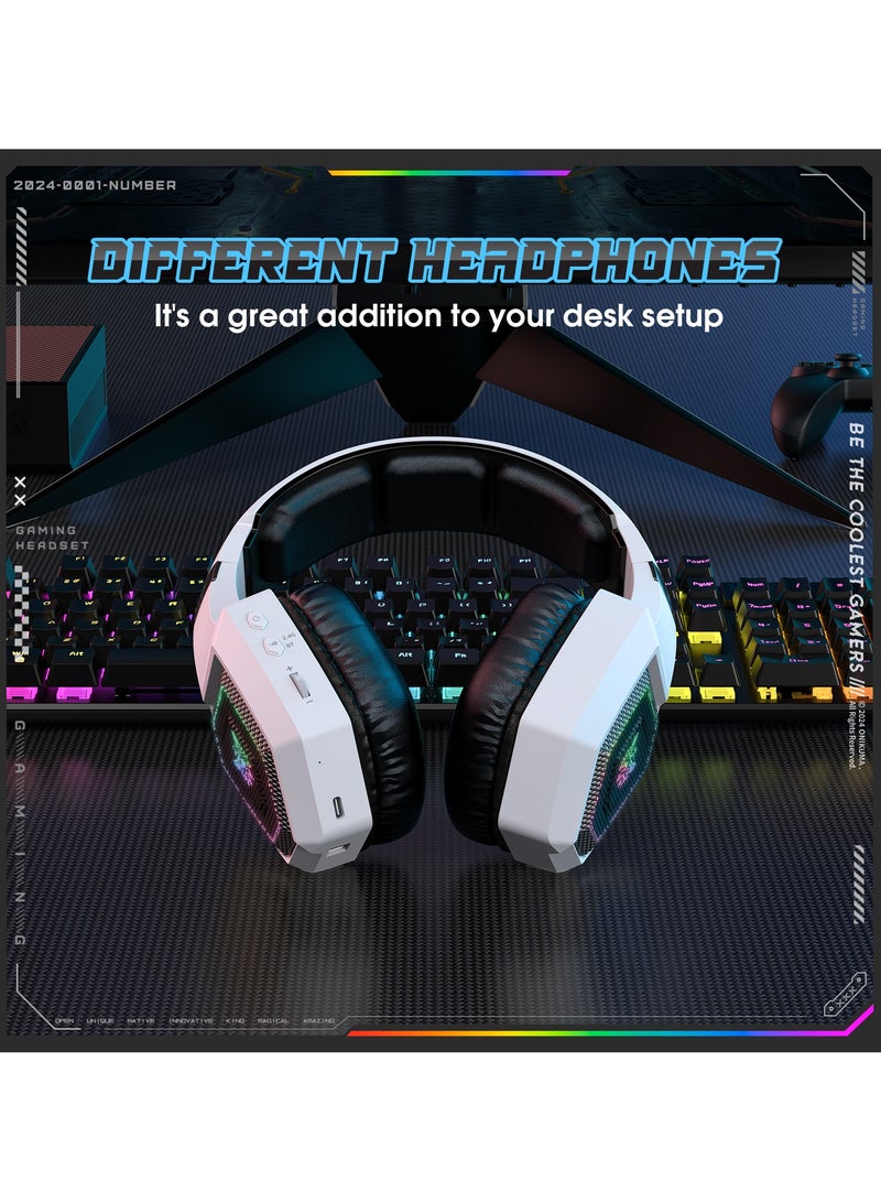 onikuma GT806 Wireless Gaming Headset Active Noise Cancelling Bluetooth 2.4G Headset  - Image 5