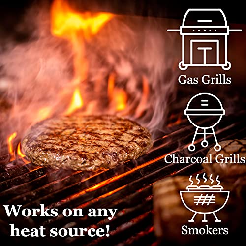 Mr. Bar-B-Q Apple Wood Smoker Chips, Wood Chips for Smokers, Alternative for Charcoal Briquettes Can be Use on Gas, Charcoal Grills, 100% Natural Apple Flavor for Grilling BBQ, Camping (1.8 Lb Bag) - Image 5