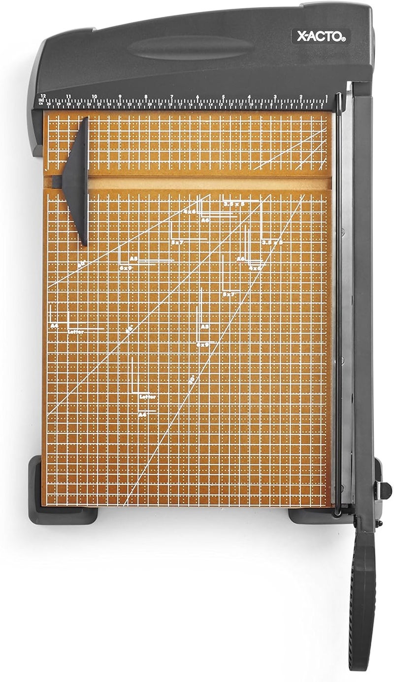 X-ACTO 26315 Heavy Duty Wood Guillotine Trimmer, 12" x 15" - Image 2