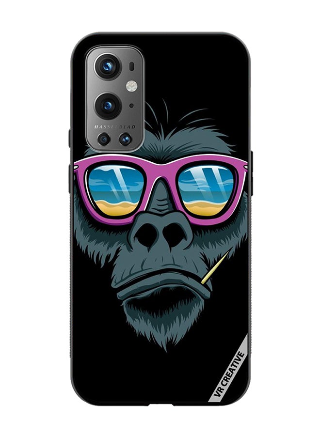 VR CREATIVE Protective Case Cover For OnePlus 9 Pro Dope Gorilla Design Multicolour - Image 1
