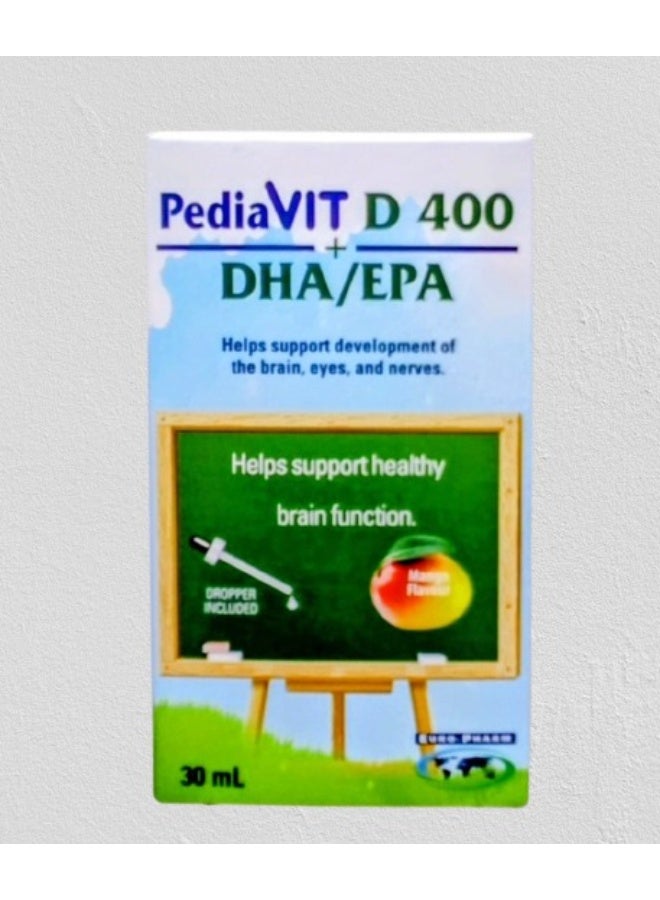 يورو فارما يوروفارم بيديافيت د 400 DHA/EPA 30 مل