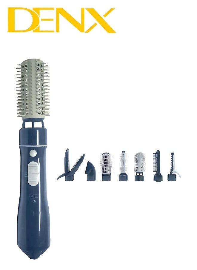 Denx 7 In 1 Hair Dryer 800W Variable Speed ​​For Drying And Styling Hair - Image 2