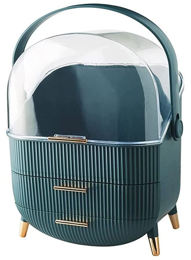 إن كي أكس منظم مستحضرات التجميل مع حامل الفرشاة - Image 5