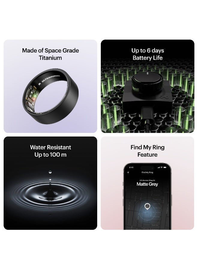 Ultrahuman AIR Matte Grey Size-13 - Image 3