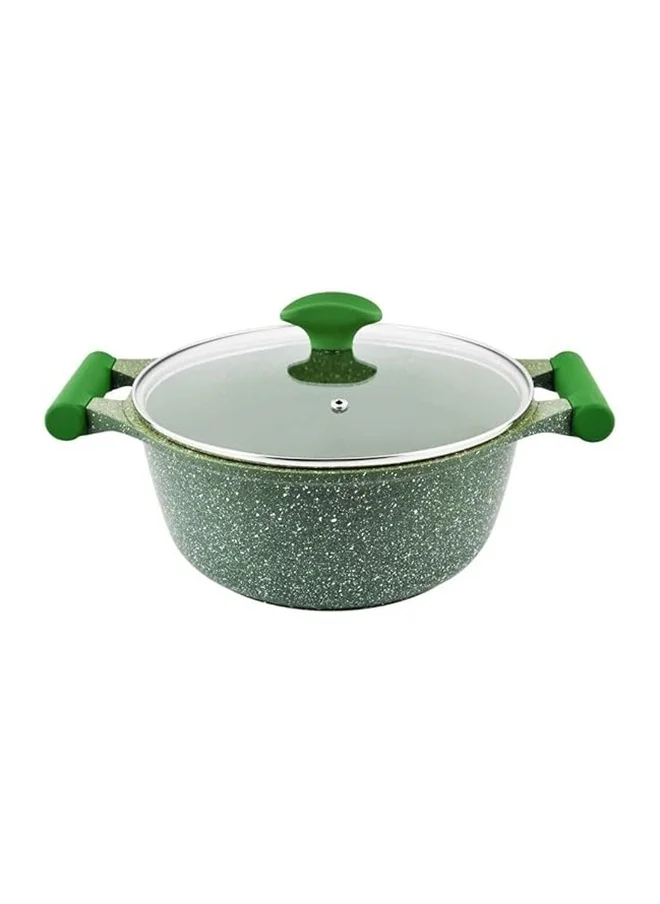 برستيج Prestige Essentials 6 pc set Green Granite Non-Stick Aluminium