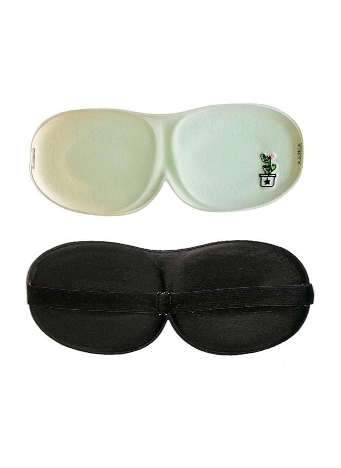 3D Sleep Mask, Blackout Eye Cover Eye Mask Eyeshade, Comfortable & Soft Blinder, Adjustable Strap for Sleeping, Travel, Shift Work, Naps, Night Blindfold - pzsku/Z98589ACFC105D85D2294Z/45/_/1717841675/ed838678-718c-4ef0-96ce-46c83680009a