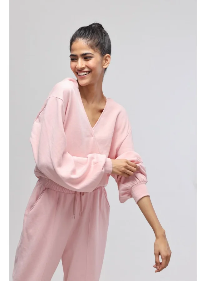 NeceSera Pink Terry Hoodie