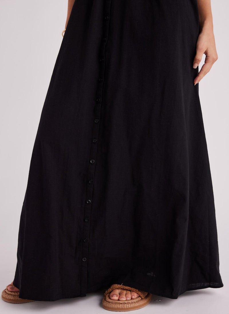 SNDYS Button-Front Maxi Dress - Image 5