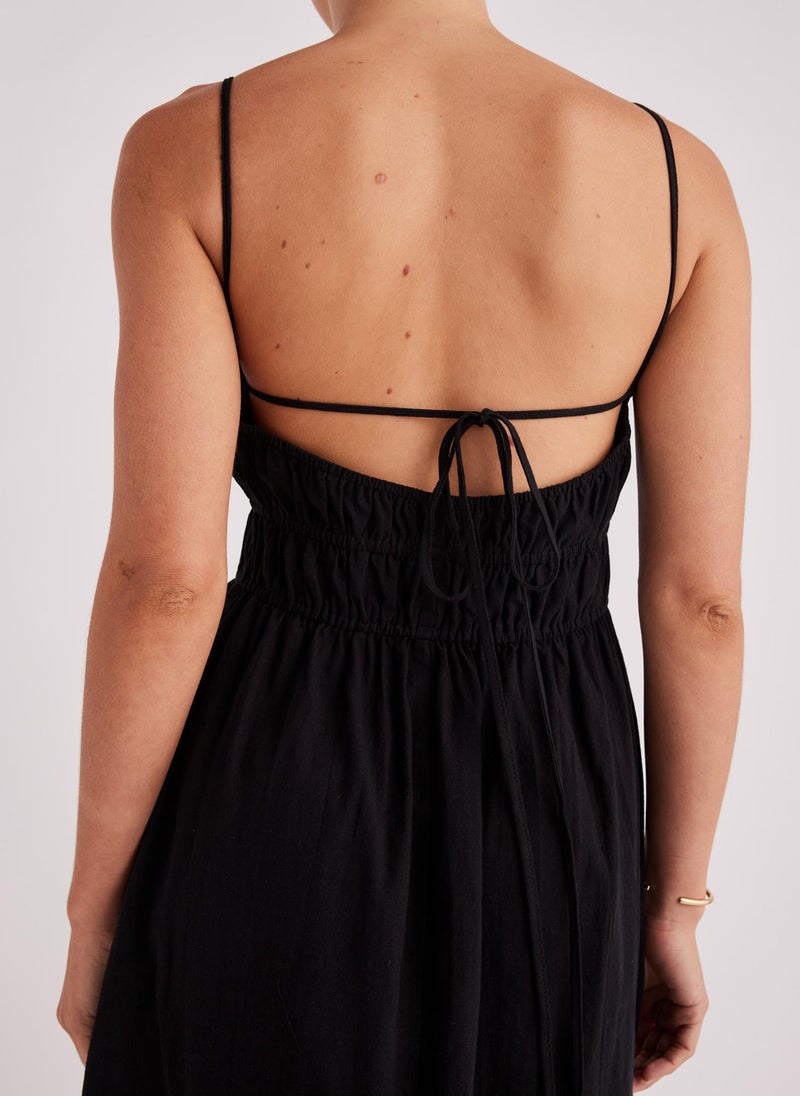 SNDYS Button-Front Maxi Dress - Image 4