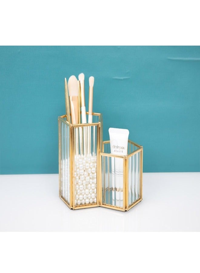 Raffine 1 Piece Multipurpose Use Luxury Plastic Crystal Storage Box Cosmetic Holder Desktop Organizer Box - Image 2