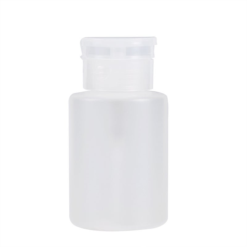 120ML Pump Dispenser Nail Art Acrylic Alcohol Liquid Cleaner Empty Remover Bottle - Image 1