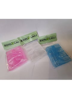 Transparent medication pills organizer with 8 compartments