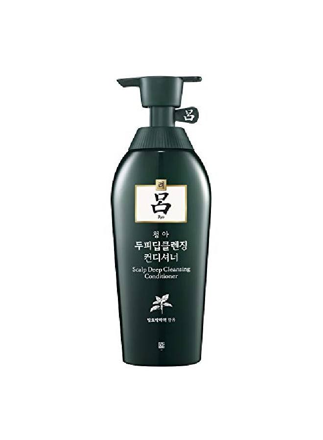 Ryo Deep Cleansing & Cooling Conditioner 500ml (16.9oz) Excess sebum care For smelly Fermented mint and other l ingredients Anti Dandruff treatment - Image 2