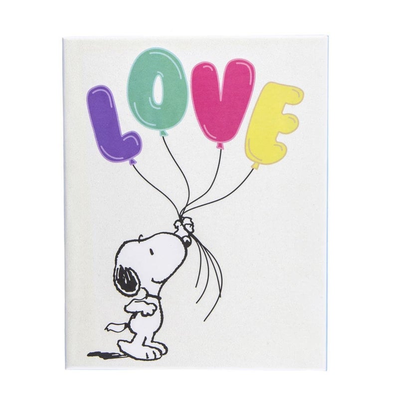 Graphique Peanutsâ„¢ Love Balloon Greeting Cards | 20 Pack | All Occasion Blank Note Cards with Envelopes | 4 Assorted Designs with Glitter Accents | Boxed Set for Personalized Notes | 4.25" x 6" - Image 1