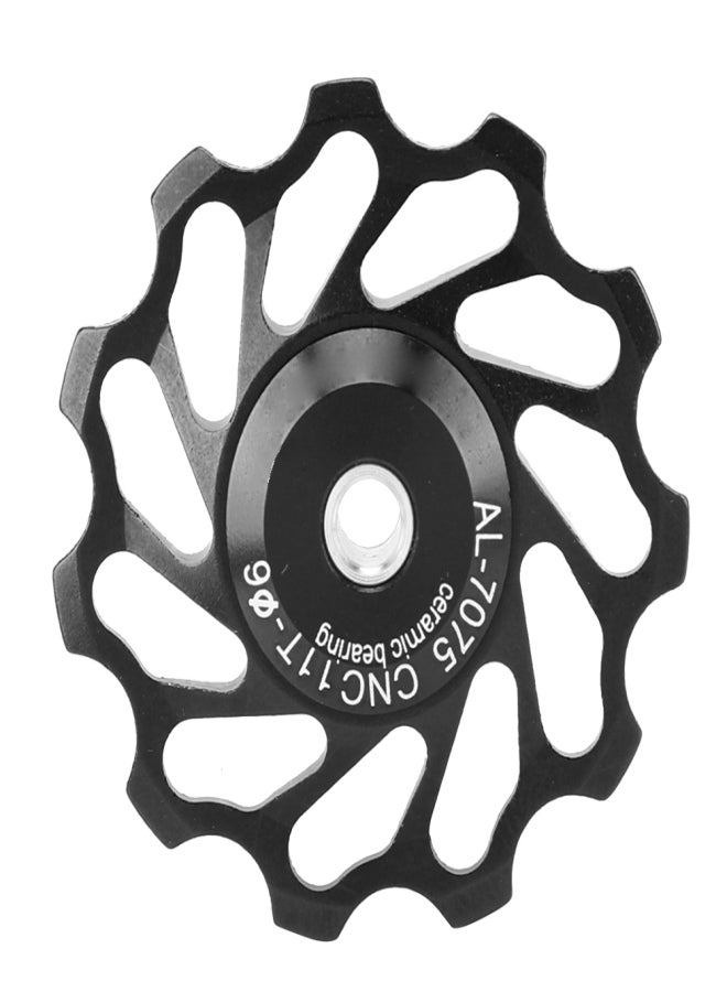 MEROCA Ceramic Bearing 11T Rear Derailleur Pulley Guide Roller Accessory for Mountain Bicycle Road Bikeblack - Image 4
