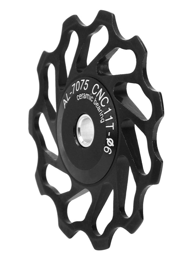 MEROCA Ceramic Bearing 11T Rear Derailleur Pulley Guide Roller Accessory for Mountain Bicycle Road Bikeblack - Image 3